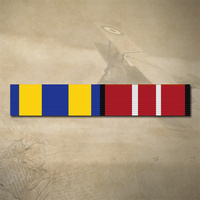 AUSTRALIAN DEFENCE LONG SERVICE AND ADM MEDAL RIBBON BAR STICKER / DECAL | WATER & UV PROOF