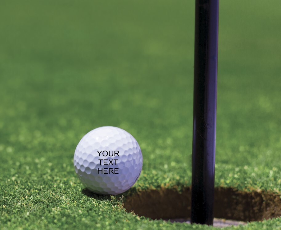 Personalised Printed Golf Balls - Full Colour, Image or Text | Wedding | Bucks N - Picture 4 of 18