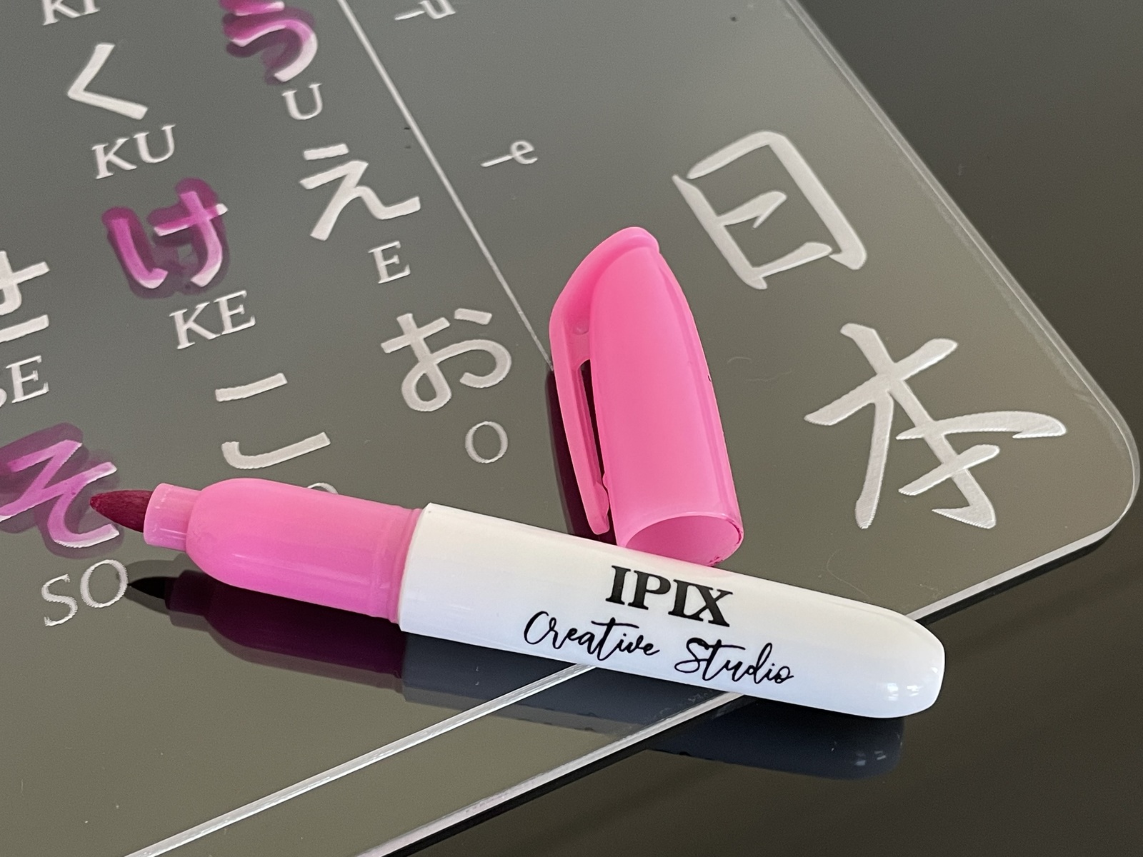 Japanese Hirigana Acrylic Learning Trace Board - With Maker | Education | Child - Picture 10 of 15