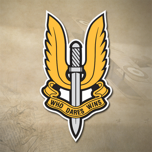 thumbnail 2 - SPECIAL AIR SERVICE (SAS) STICKER / DECAL | WATER &amp; UV PROOF