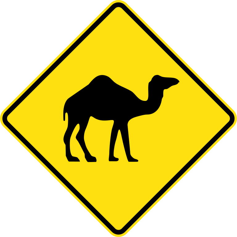 SLIPPERY ROAD (W5-20) - SELF ADHESIVE STICKER / DECAL / SIGN | HEALTH & SAFETY - Picture 2 of 6