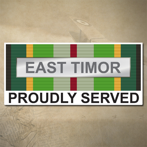 AUSTRALIAN AASM 1975+ MEDAL DECAL - PROUDLY SERVED | 150MM X 65MM | AUSSIE | PRI - Picture 5 of 15