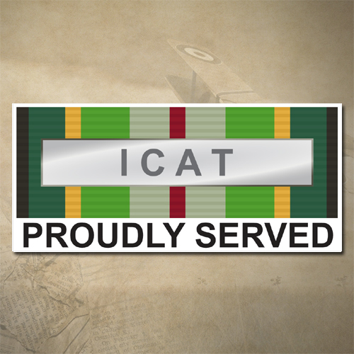 AUSTRALIAN AASM 1975+ MEDAL DECAL - PROUDLY SERVED | 150MM X 65MM | AUSSIE | PRI - Picture 6 of 15