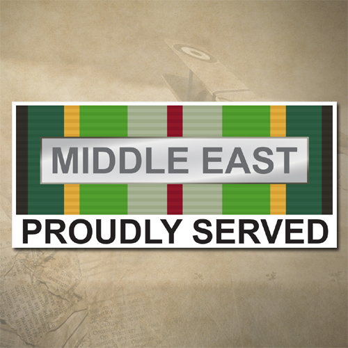 AUSTRALIAN AASM 1975+ MEDAL DECAL - PROUDLY SERVED | 150MM X 65MM | AUSSIE | PRI - Picture 10 of 15