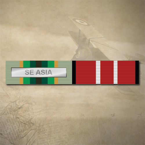 thumbnail 2 - AUSTRALIAN SERVICE MEDAL (SE ASIA) AND ADM RIBBON BAR STICKER / DECAL | WATER &amp; 