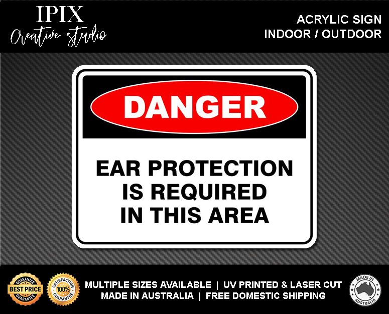 DO NOT STAND IN FRONT OF MACHINE WHILE OPERATING - DANGER - ACRYLIC SIGN | HEALT - Picture 2 of 6