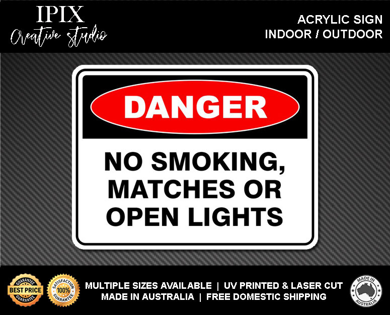 S - Danger - Acrylic Sign | Health & Safety