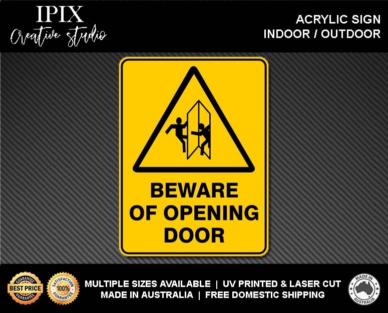 WARNING - BEWARE OF BACK INJURY WHEN LIFTING - ACRYLIC SIGN | HEALTH & SAFETY - Picture 2 of 6