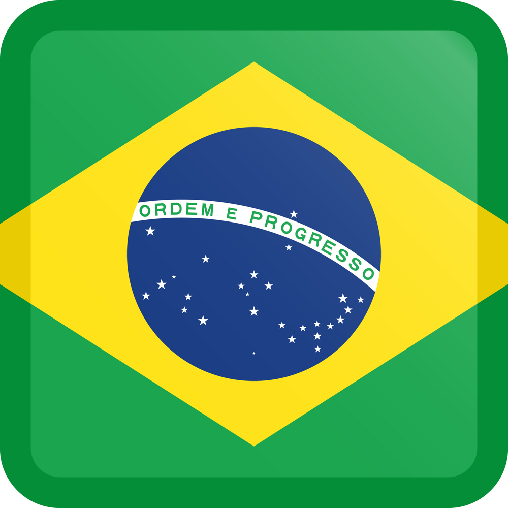 BRAZIL COUNTRY FLAG | STICKER | DECAL | MULTIPLE STYLES TO CHOOSE FROM - Picture 4 of 9