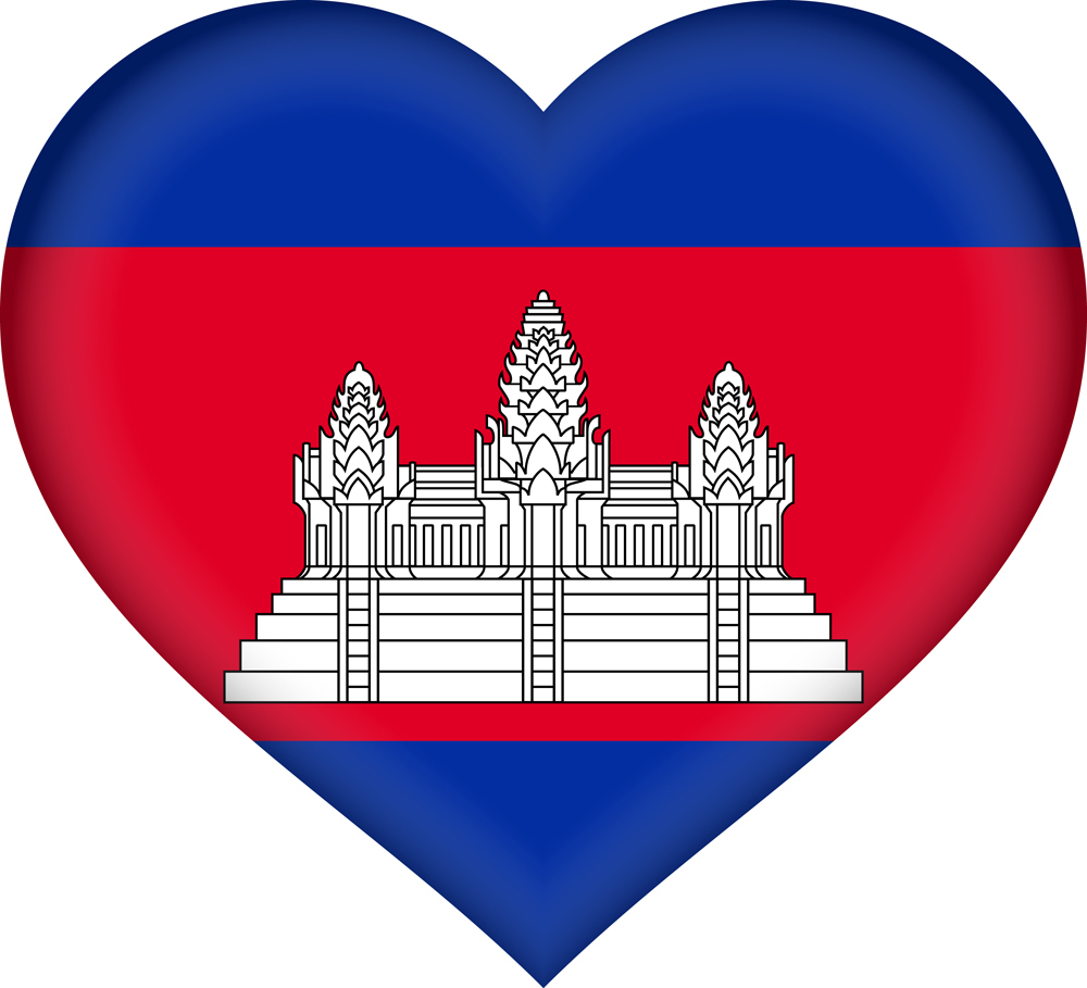 CAMBODIA COUNTRY FLAG | STICKER | DECAL | MULTIPLE STYLES TO CHOOSE FROM - Picture 5 of 9