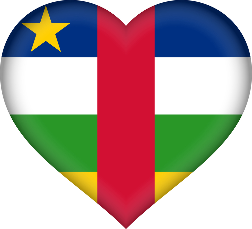 CENTRAL AFRICA REPUBLIC COUNTRY FLAG | STICKER | DECAL | MULTIPLE STYLES TO CHOO - Foto 5 di 9