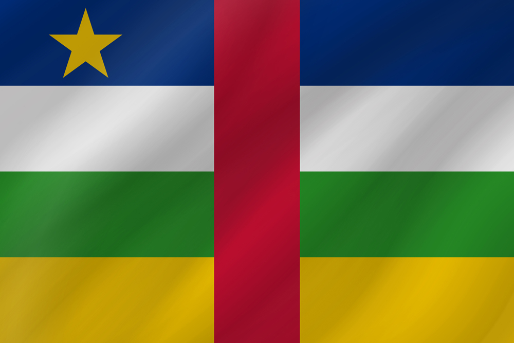 CENTRAL AFRICA REPUBLIC COUNTRY FLAG | STICKER | DECAL | MULTIPLE STYLES TO CHOO - Foto 8 di 9