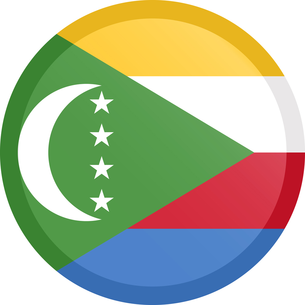 COMOROS COUNTRY FLAG | STICKER | DECAL | MULTIPLE STYLES TO CHOOSE FROM - Picture 3 of 9