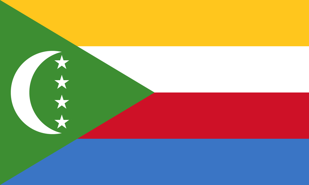 COMOROS COUNTRY FLAG | STICKER | DECAL | MULTIPLE STYLES TO CHOOSE FROM - Picture 7 of 9