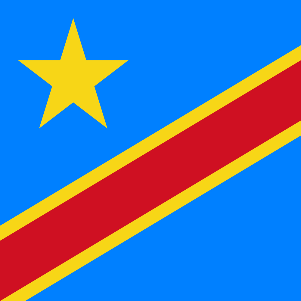 CONGO COUNTRY FLAG | STICKER | DECAL | MULTIPLE STYLES TO CHOOSE FROM - Bild 6 von 9