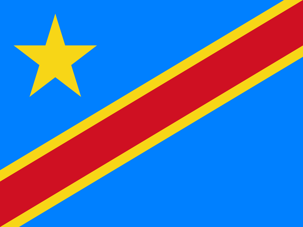 CONGO COUNTRY FLAG | STICKER | DECAL | MULTIPLE STYLES TO CHOOSE FROM - Bild 7 von 9