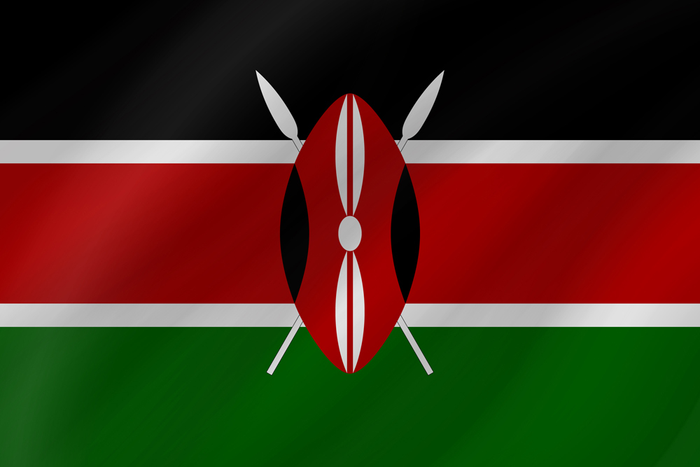 KENYA COUNTRY FLAG | STICKER | DECAL | MULTIPLE STYLES TO CHOOSE FROM - Picture 8 of 9