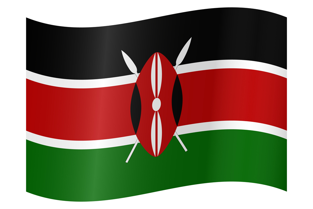 KENYA COUNTRY FLAG | STICKER | DECAL | MULTIPLE STYLES TO CHOOSE FROM - Picture 9 of 9