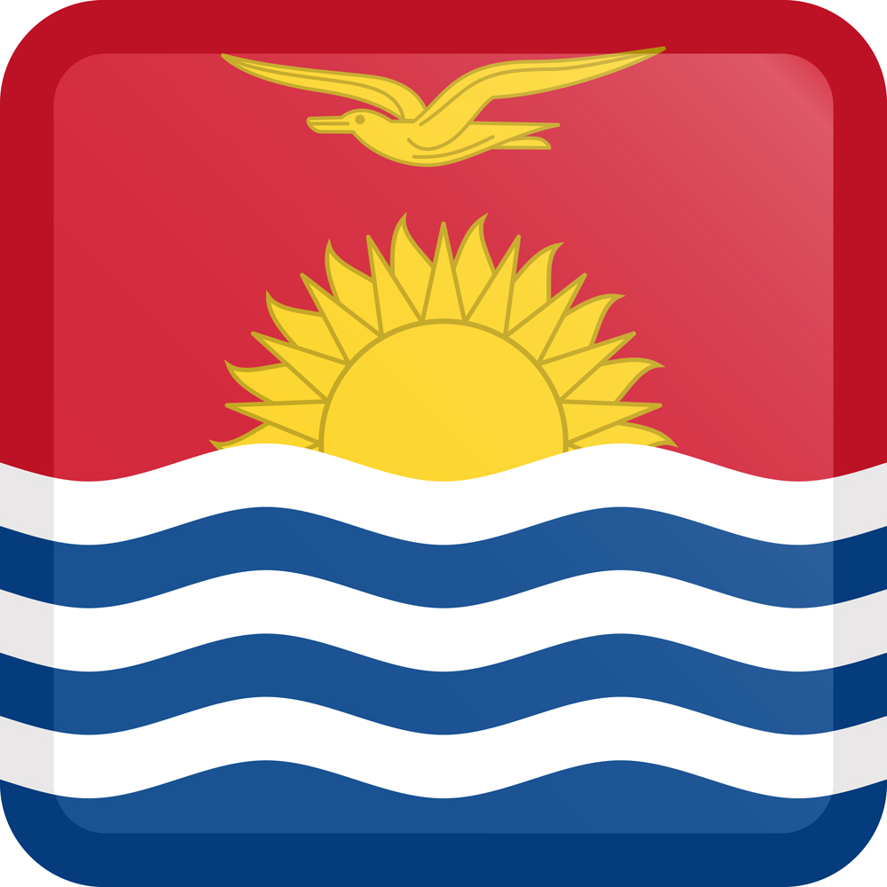 KIRIBATI COUNTRY FLAG | STICKER | DECAL | MULTIPLE STYLES TO CHOOSE FROM - Picture 4 of 9