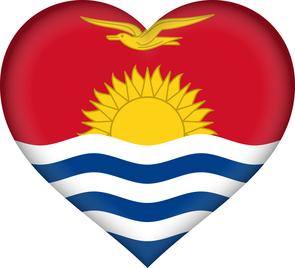 KIRIBATI COUNTRY FLAG | STICKER | DECAL | MULTIPLE STYLES TO CHOOSE FROM - Picture 5 of 9