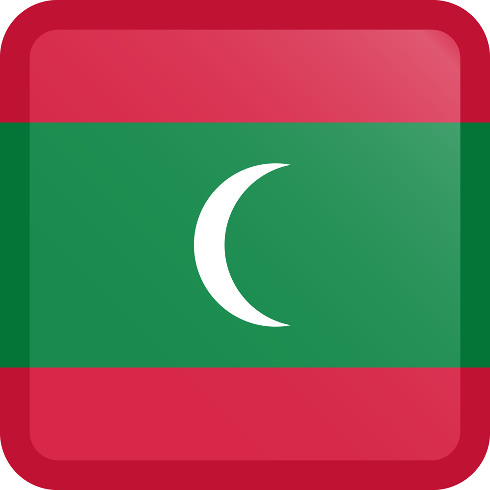 MALDIVES COUNTRY FLAG | STICKER | DECAL | MULTIPLE STYLES TO CHOOSE FROM - Picture 4 of 9