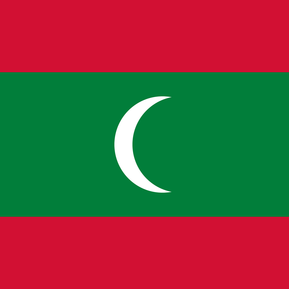 MALDIVES COUNTRY FLAG | STICKER | DECAL | MULTIPLE STYLES TO CHOOSE FROM - Picture 6 of 9