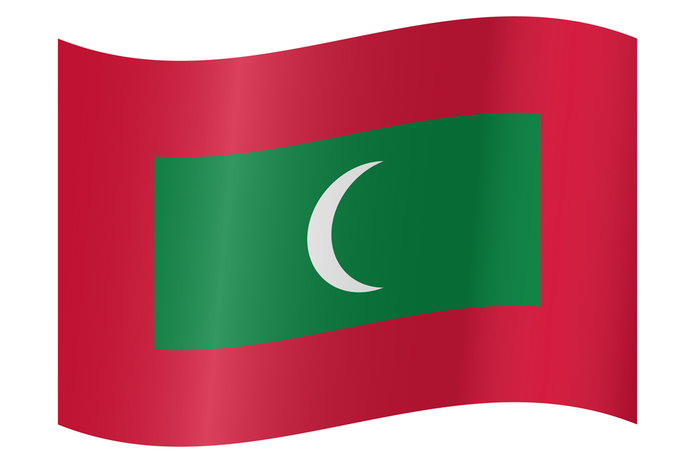 MALDIVES COUNTRY FLAG | STICKER | DECAL | MULTIPLE STYLES TO CHOOSE FROM - Picture 9 of 9