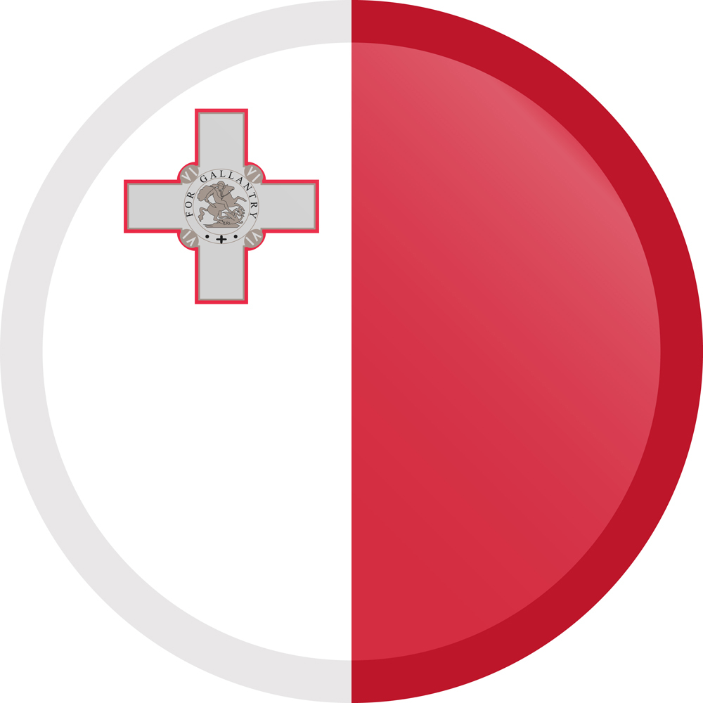 MALTA COUNTRY FLAG | STICKER | DECAL | MULTIPLE STYLES TO CHOOSE FROM - Picture 3 of 9
