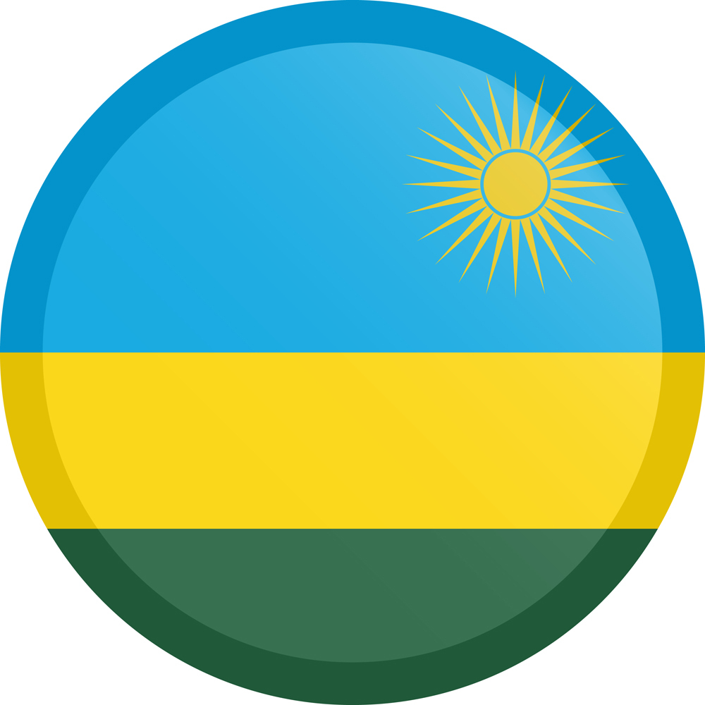 RWANDA COUNTRY FLAG | STICKER | DECAL | MULTIPLE STYLES TO CHOOSE FROM - Picture 3 of 9