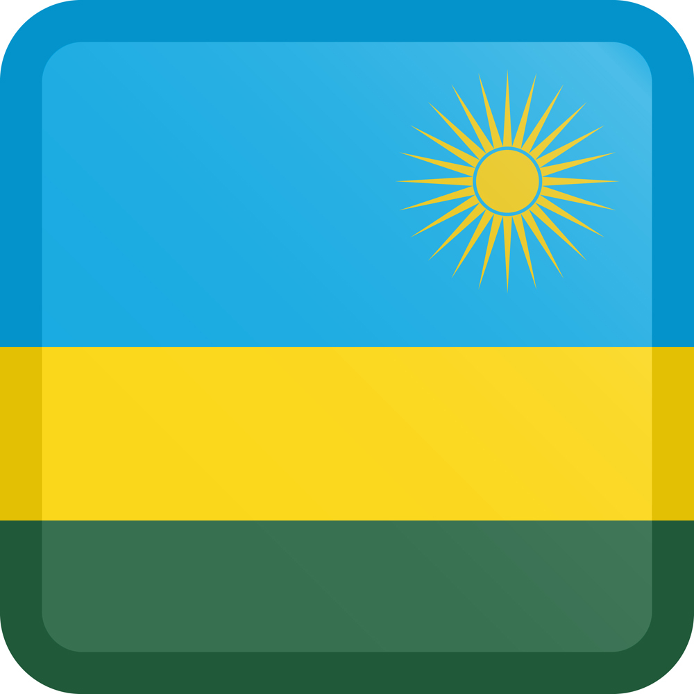 RWANDA COUNTRY FLAG | STICKER | DECAL | MULTIPLE STYLES TO CHOOSE FROM - Picture 4 of 9