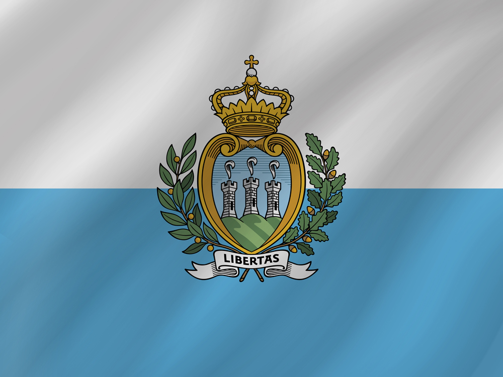SAN MARINO COUNTRY FLAG | STICKER | DECAL | MULTIPLE STYLES TO CHOOSE FROM - Picture 8 of 9