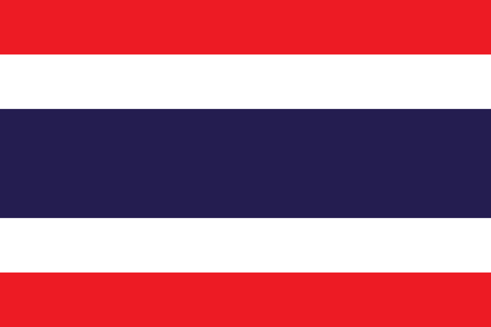 THAILAND COUNTRY FLAG | STICKER | DECAL | MULTIPLE STYLES TO CHOOSE FROM - Picture 7 of 9