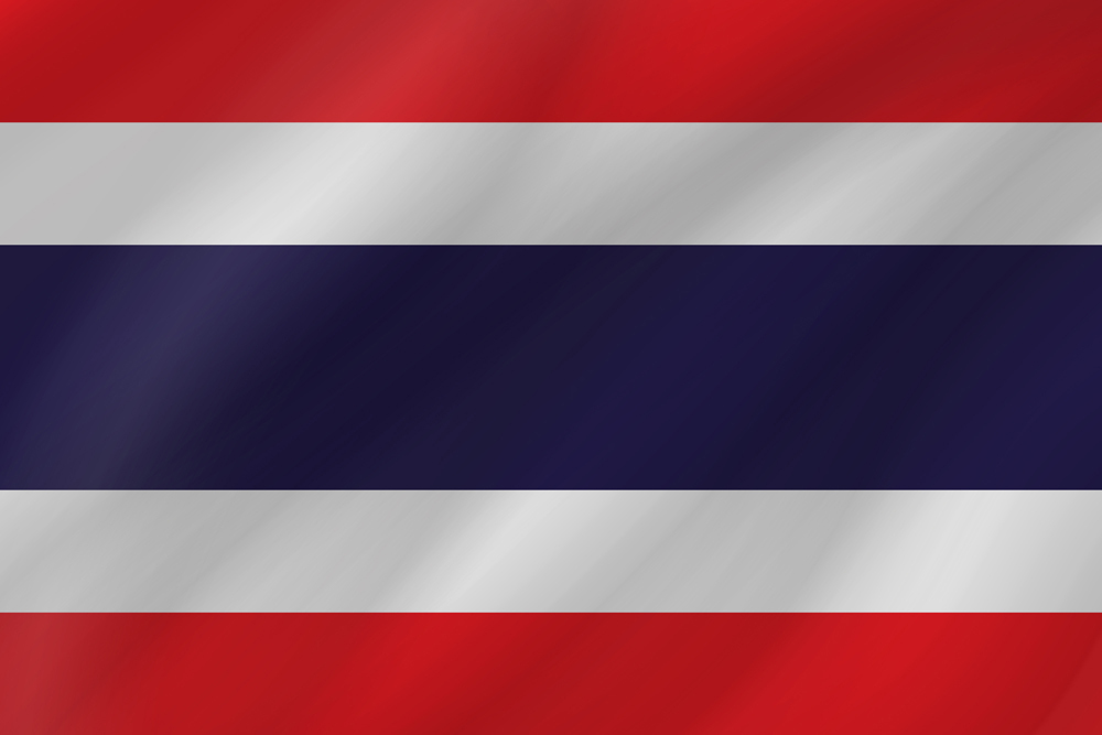 THAILAND COUNTRY FLAG | STICKER | DECAL | MULTIPLE STYLES TO CHOOSE FROM - Picture 8 of 9