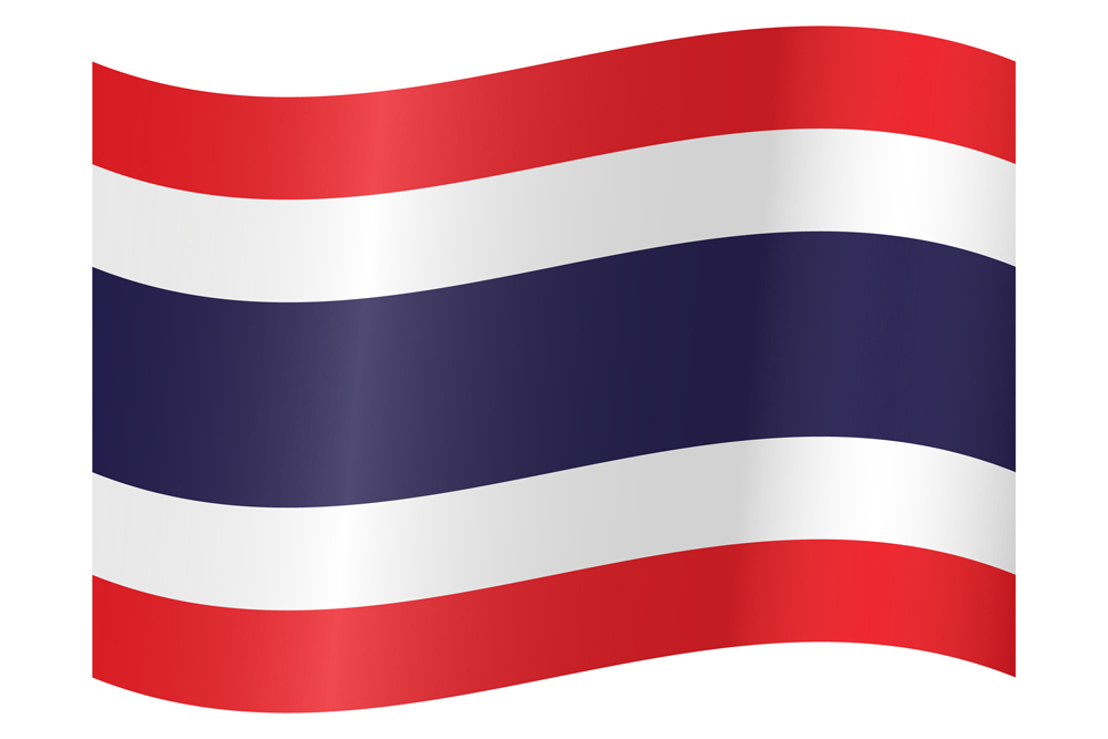 THAILAND COUNTRY FLAG | STICKER | DECAL | MULTIPLE STYLES TO CHOOSE FROM - Picture 9 of 9