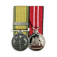 National Emergency Medal (19-20 Bushfires) + ADM Court Mounted - Full Size