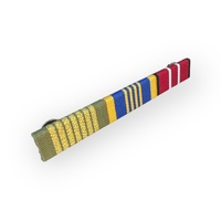 National Emergency Medal, Defence Long Service and Australian Defence Medal Ribbon Bar