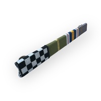 Overseas Police Medal, Humanitarian O/Seas Medal, National Police Service and National Medal Ribbon Bar