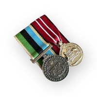 AOSM (Middle East) and Asustralian Defence Medal Replicas [Miniature]