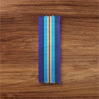 AASM 1945-1975 SERVICE MEDAL RIBBON 1 X METRE | FULL SIZE |  | TOYE KENNING SPENCER | TKS