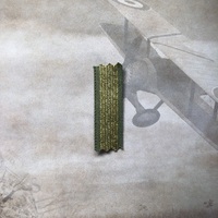 NATIONAL EMERGENCY MEDAL RIBBON 1 X METRE | MINI SIZE |  | TOYE KENNING SPENCER | TKS