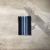 AOSM MEDAL RIBBON (CT/SR) RIBBON 1 X METRE | FULL SIZE |  | TOYE KENNING SPENCER | TKS