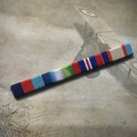 1939-45 STAR, ATLANTIC STAR, WAR AND 39-45 ASM MEDAL RIBBON BAR | CLEARANCE