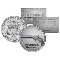 .44 MAGNUM REVOLVER  HALF DOLLAR COLECTOR COIN | UNITED STATES | MERRICK MINT