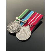 AOSM Greater Middle East + Australian Defence Medal | Replica | Court Mounted | Service | Full Size | ADF
