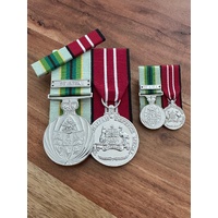 ASM 1975 + ADM Medal Set + SE Asia Bar | Court Mounted | Full Size, Mini, Ribbon Bar | Military | ADF | Defence | Service