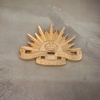 Rising Sun Cap Badge - 4th Version | 1949