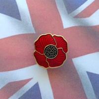 Poppy Lapel Pin / Badge # 34