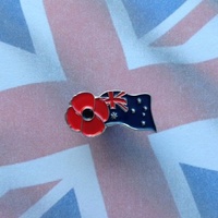 Poppy Lapel Pin / Badge # 43