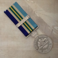 AUSTRALIAN SERVICE MEDAL (ASM) 1945 - 1975 WITH FESR CLASP