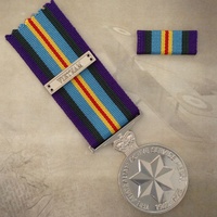 AUSTRALIAN ACTIVE SERVICE MEDAL 1945 - 1975  WITH VIETNAM CLASP + BAR | AASM